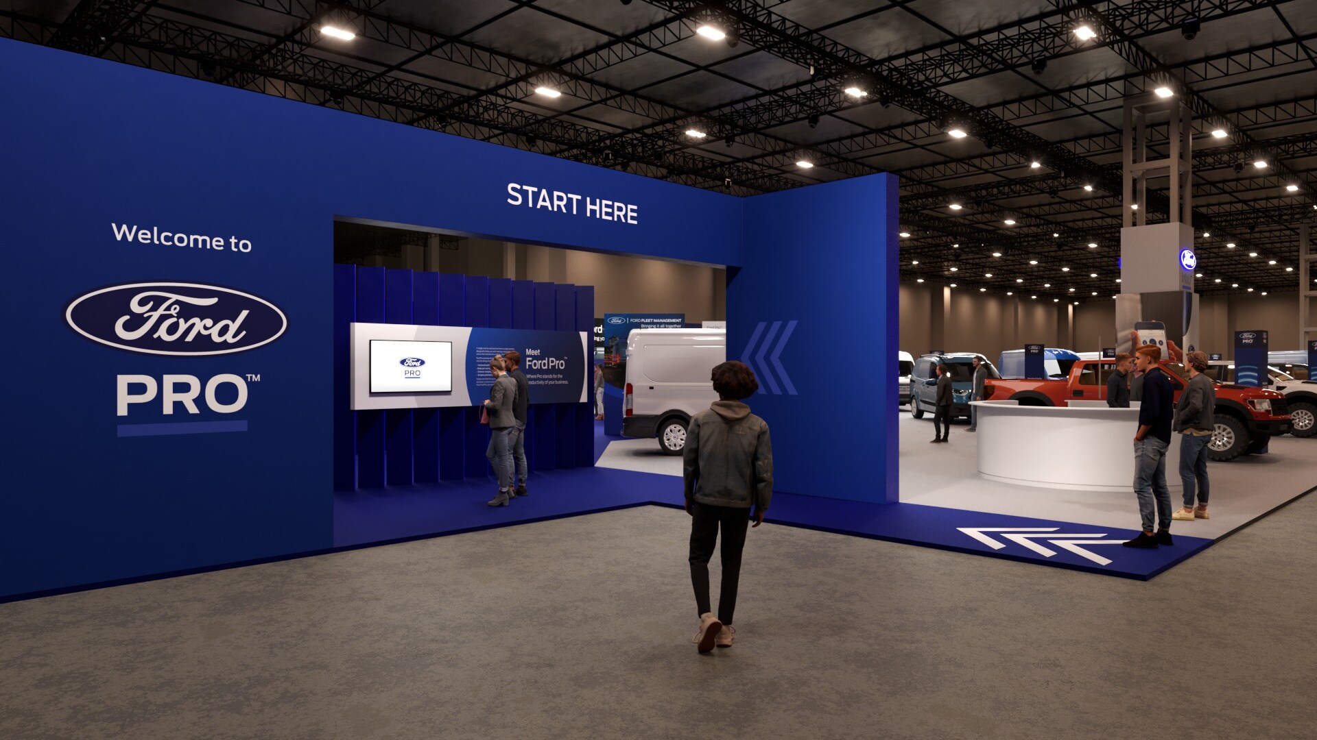 The Ford Pro Show Ford returns to Hall 5 at this year’s CV Show with a